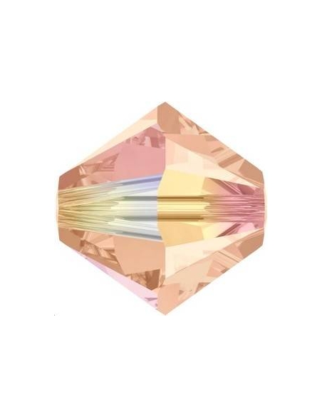 Lot toupies 4MM L.peach AB 2X  Toupies 4mm AB2X (5301/5328)- 2