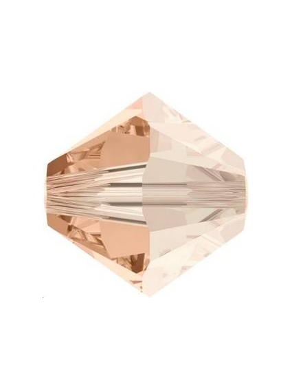 Lot toupies 4MM Light peach satin  Toupies 4mm satin (5301/5328)- 1 2