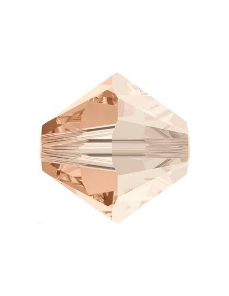 Lot toupies 4MM Light peach satin  Toupies 4mm satin (5301/5328)- 2 Lot toupies 4MM Light peach satin  Toupies 4mm satin (5301/5328)- 2