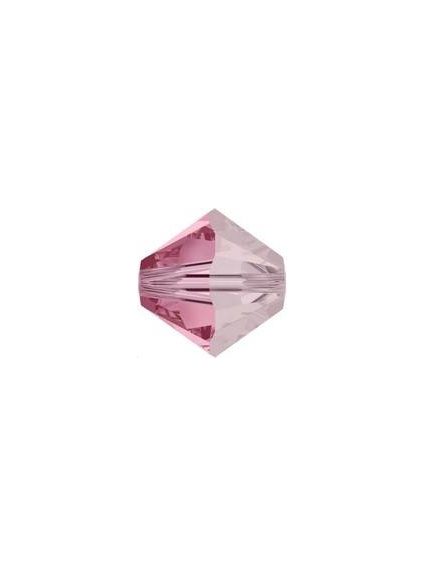 Lot toupies 4MM Light rose satin  Toupies 4mm satin (5301/5328)- 1