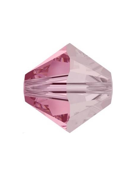 Lot toupies 4MM Light rose satin  Toupies 4mm satin (5301/5328)- 2 Lot toupies 4MM Light rose satin  Toupies 4mm satin (5301/5328)- 2