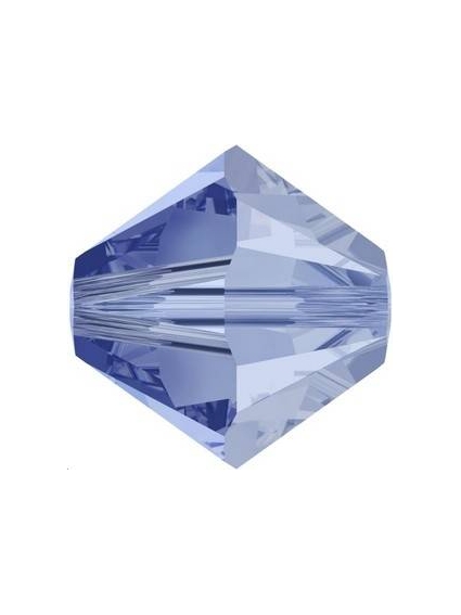 Lot toupies 4MM L. sapphire satin  Toupies 4mm satin (5301/5328)- 1 2