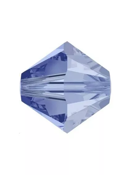 Lot toupies 4MM L. sapphire satin  Toupies 4mm satin (5301/5328)- 1 2