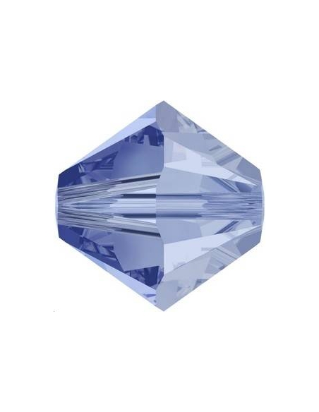 Lot toupies 4MM L. sapphire satin  Toupies 4mm satin (5301/5328)- 2