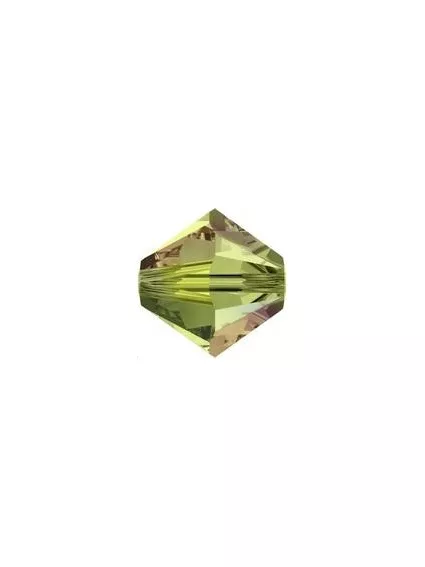 Lot toupies 4MM Olivine AB 2X  Toupies 4mm AB2X (5301/5328)- 1