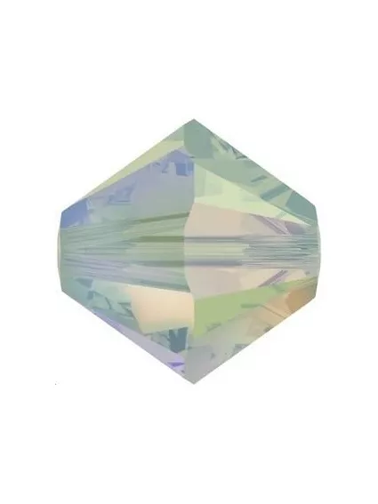 Lot toupies 4MM Pacific opal AB 2X  Toupies 4mm AB2X (5301/5328)- 1 2