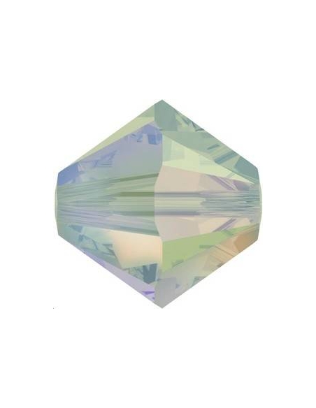 Lot toupies 4MM Pacific opal AB 2X  Toupies 4mm AB2X (5301/5328)- 2