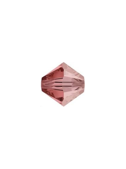 Lot toupies 4MM Padparadscha satin  Toupies 4mm satin (5301/5328)- 1