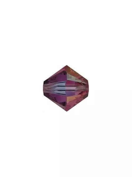 Lot toupies 4MM Ruby AB 2X  Toupies 4mm AB2X (5301/5328)- 1