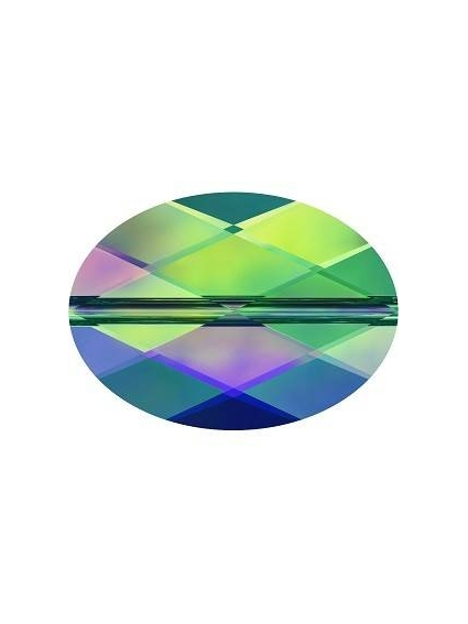 Perle ovale 14x10mm Cr Vitr Medium  Perles ovale 14x10mm- 1 2