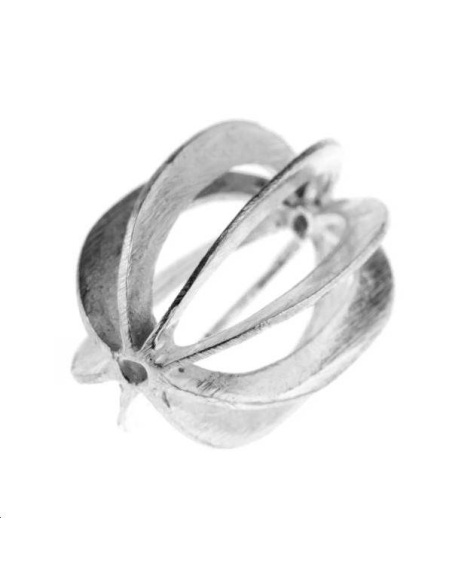 Ovale ajouré 24x16mm argent 925/000  L argent 925- 1 Ovale ajouré 24x16mm argent 925/000  L argent 925- 1