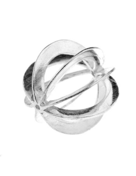 Sphère ajourée 23x22mm argent 925/000  L argent 925- 1 Sphère ajourée 23x22mm argent 925/000  L argent 925- 1