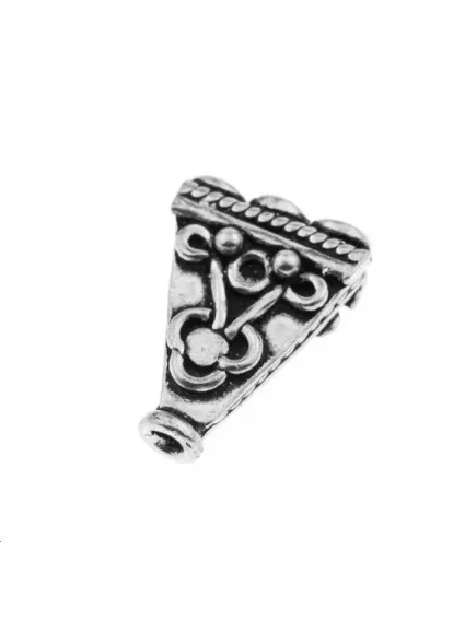 Triangle 3 trous 15x14mm argent 925/000  L argent 925- 1
