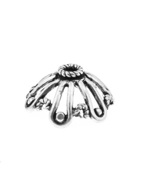 Coupelle ajourée 18mm argent 925/000  L argent 925- 1