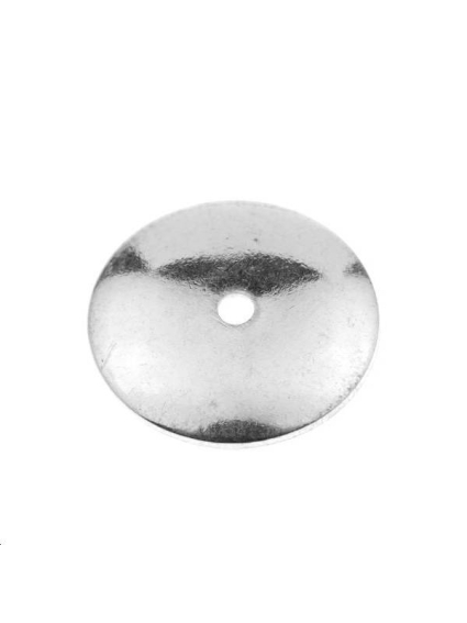 Coupelle lisse 17mm argent 925/000  L argent 925- 1