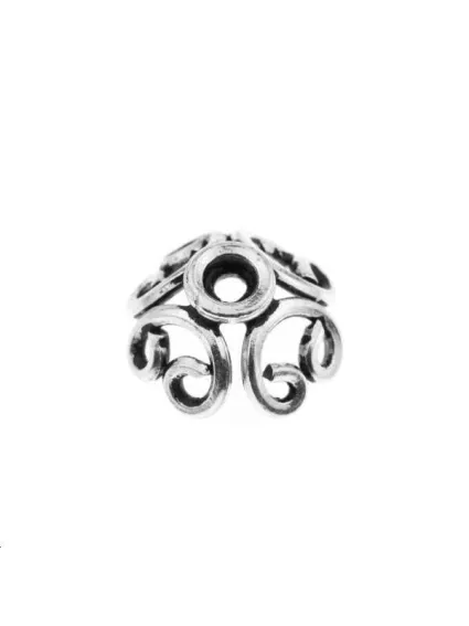 Coupelle ajourée 12mm argent 925/000  L argent 925- 1