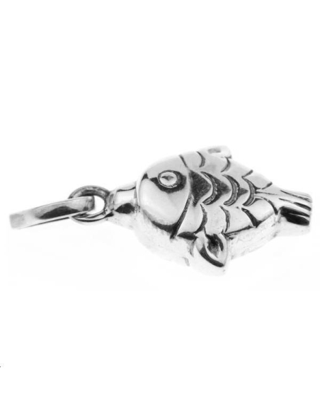 Pendentif poisson 21x13mm argent 925/000  L argent 925- 1