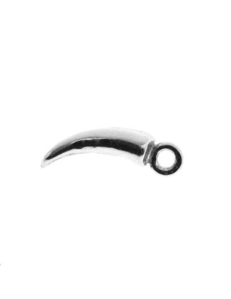 Piment oiseau 17x5mm argent 925/000  L argent 925- 1 Piment oiseau 17x5mm argent 925/000  L argent 925- 1