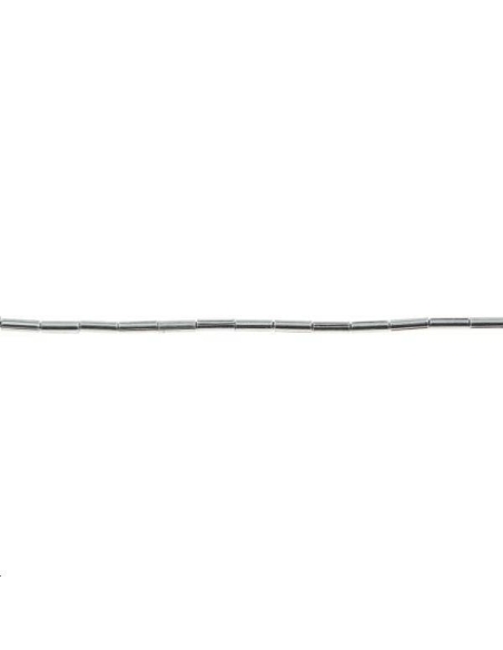 Cylindre au rang (17cm) 4x1,2x1mm argent 925/000  L argent 925- 1