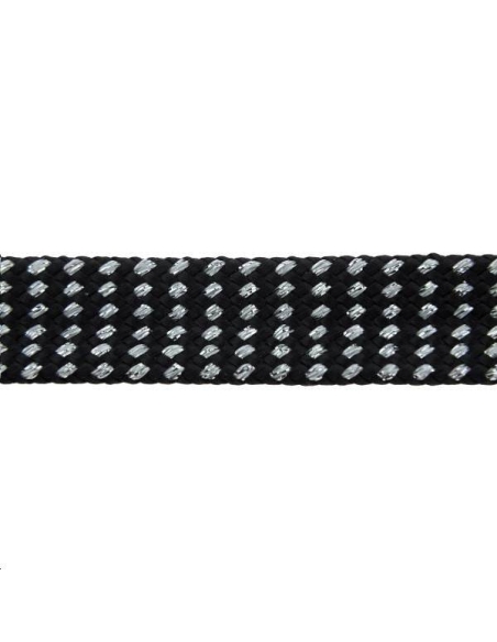 Ruban tubulaire métallisé 13mm  Ruban tubulaire métallisé- 1