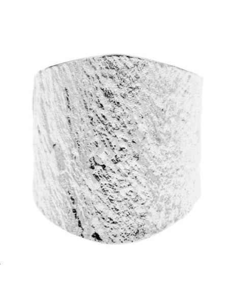 Bague martelée 22x20mm  Bagues- 1 Bague martelée 22x20mm  Bagues- 1