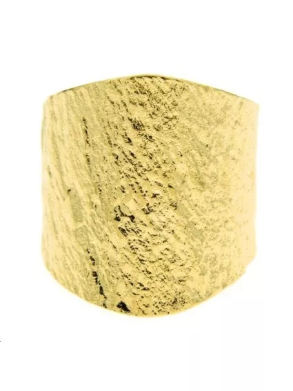 Bague martelée 22x20mm  Bagues- 1