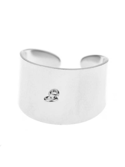 Bague avec anneau 8x30mm  Bagues- 1