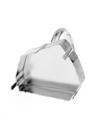 Corps de bague avec sertis kaputt fancy stone 28mm  Bagues- 1