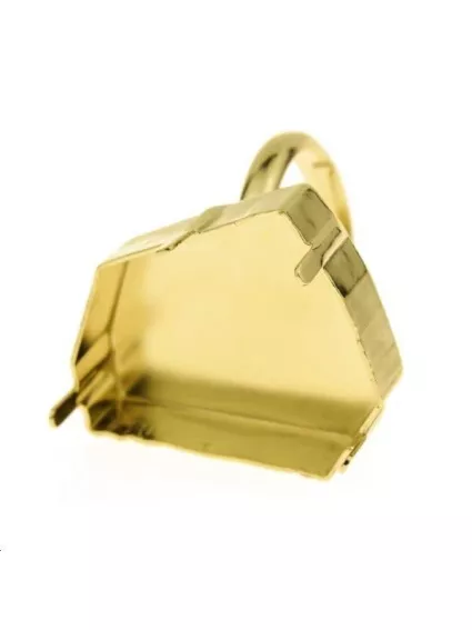 Corps de bague avec sertis kaputt fancy stone 28mm  Bagues- 1