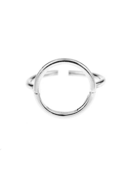 Bague cercle 14mm réglable  Bagues- 1 Bague cercle 14mm réglable  Bagues- 1