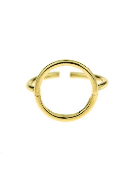 Bague cercle 14mm réglable  Bagues- 1 Bague cercle 14mm réglable  Bagues- 1