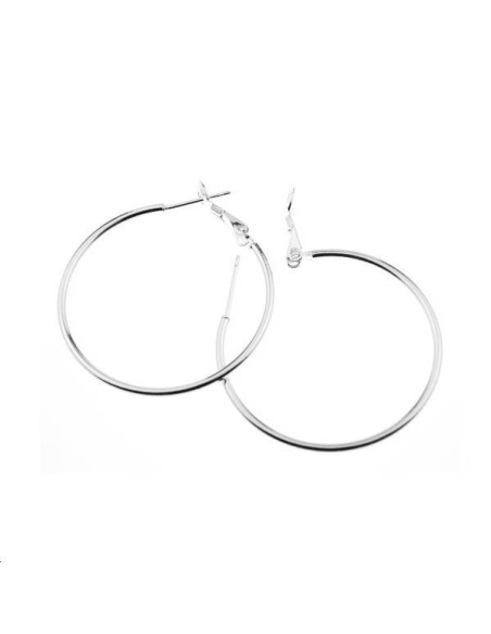 Créoles 33x1,5mm  Boucles d'oreilles- 1