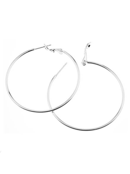 Créoles 45x1,5mm  Boucles d'oreilles- 1
