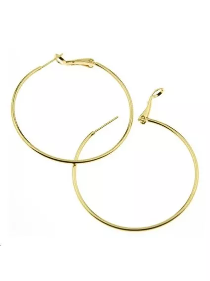 Créoles 45x1,5mm  Boucles d'oreilles- 1