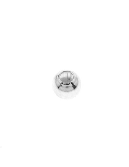 Boule 4mm trou 1.5mm  Perles - 1 Boule 4mm trou 1.5mm  Perles - 1
