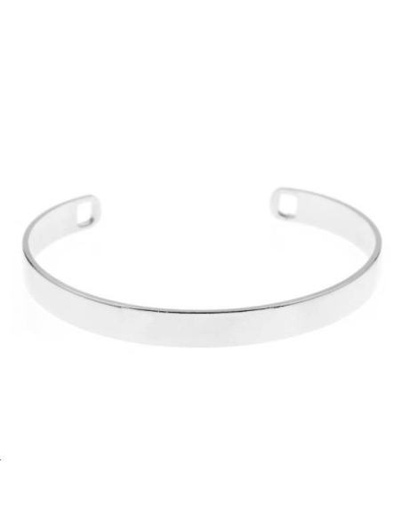 Manchette 2 trous passants 6,5mm  Bracelets et manchettes- 1