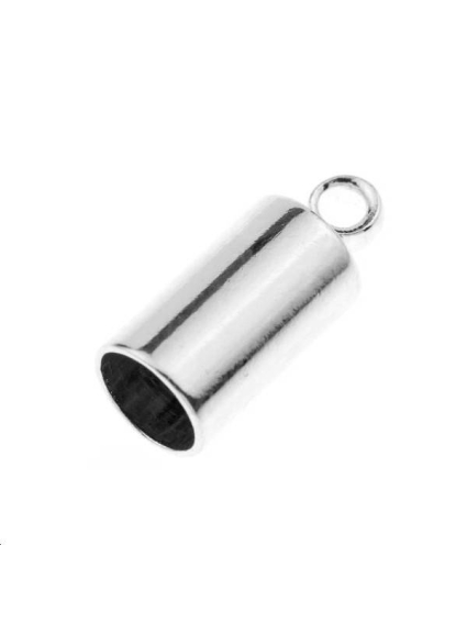 Embout cylindre anneau 13x5,5mm  Embouts cordons & chaînes- 1