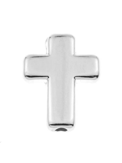 Intercalaire croix plate trou passant 16x12mm  Intercalaires- 1