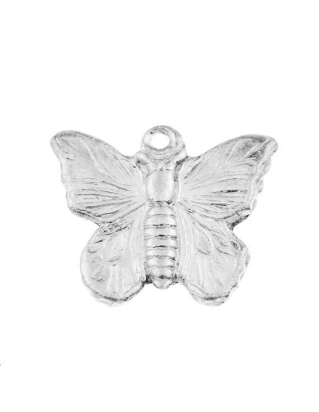Pampille papillon 11x13mm  Pampilles- 1 Pampille papillon 11x13mm  Pampilles- 1