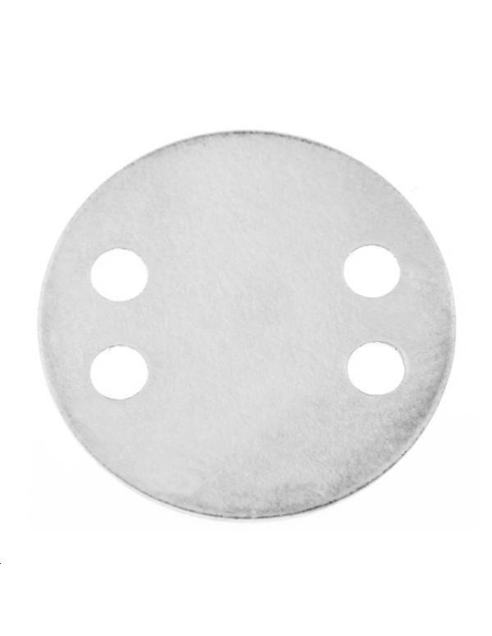 Pampille plate 22mm 4 trous  Pampilles- 1