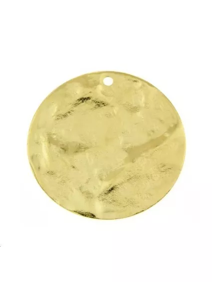 Pampille bosselée 40mm  Pampilles- 1