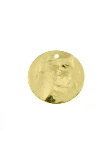 Pampille bosselée 20mm  Pampilles- 1