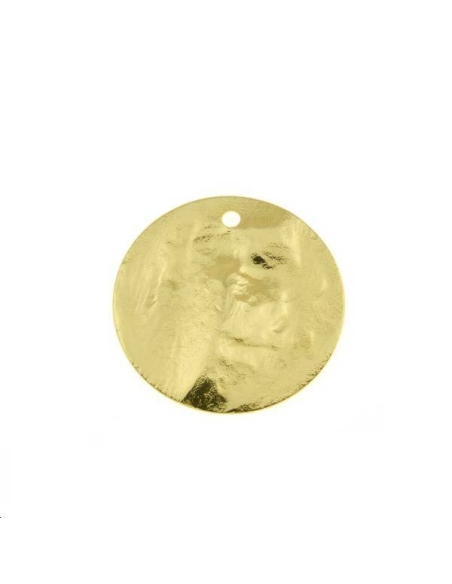 Pampille bosselée 20mm  Pampilles- 1