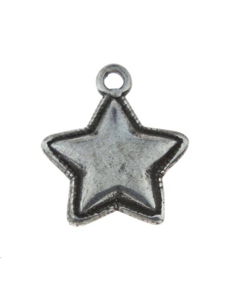 Etoile anneau 15mm  Pampilles- 1 Etoile anneau 15mm  Pampilles- 1
