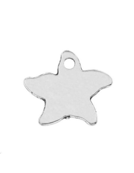 Pampille étoile de mer 14mm 1 trou  Pampilles- 1