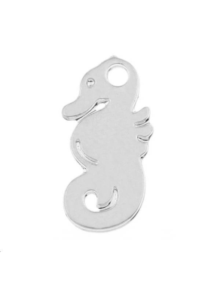 Pampille hyppocampe 16x7mm 1 trou  Pampilles- 1