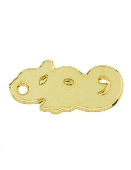 Pampille hyppocampe 16x7mm 1 trou  Pampilles- 1