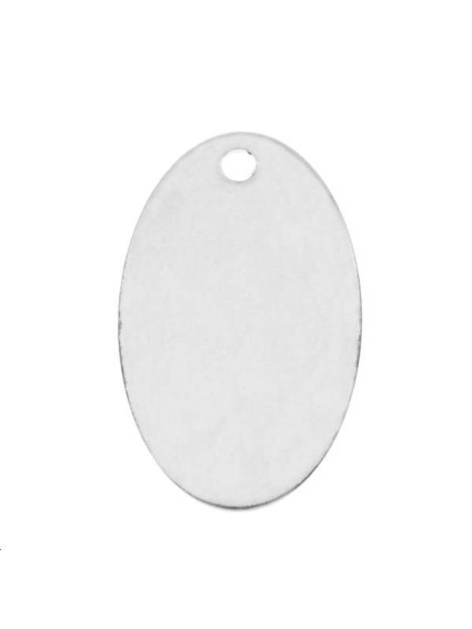 Ovale 17x10mm 1 trou  Pampilles- 1