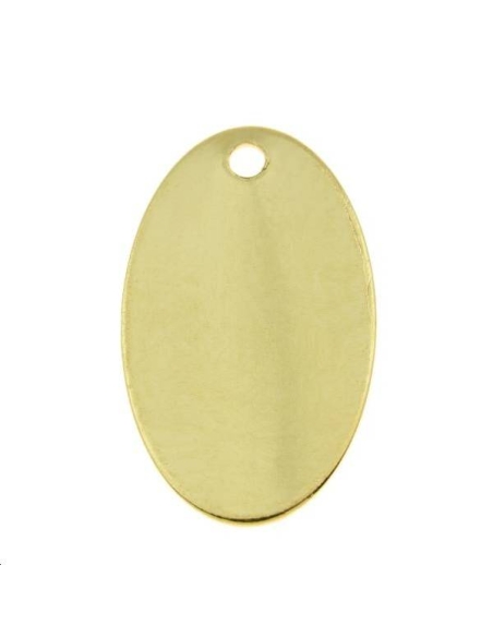 Ovale 17x10mm 1 trou  Pampilles- 1