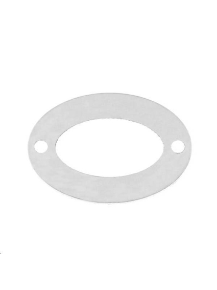 Ovale évidé 18x13mm 2 trous  Pampilles- 1